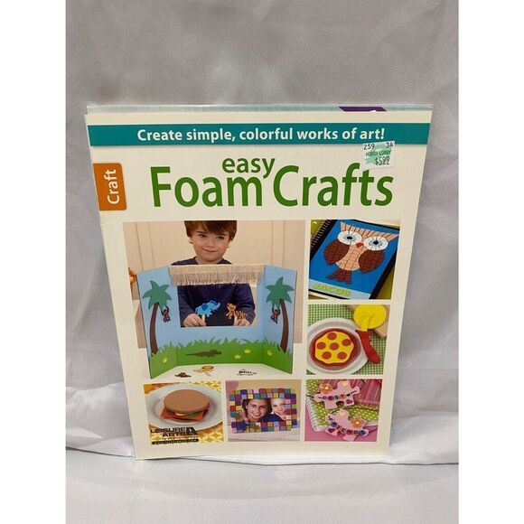 5 Crafting books lot For Foam Crafts Woodlet’s and Pom Pom’s Assorted Crafts - Picture 7 of 12
